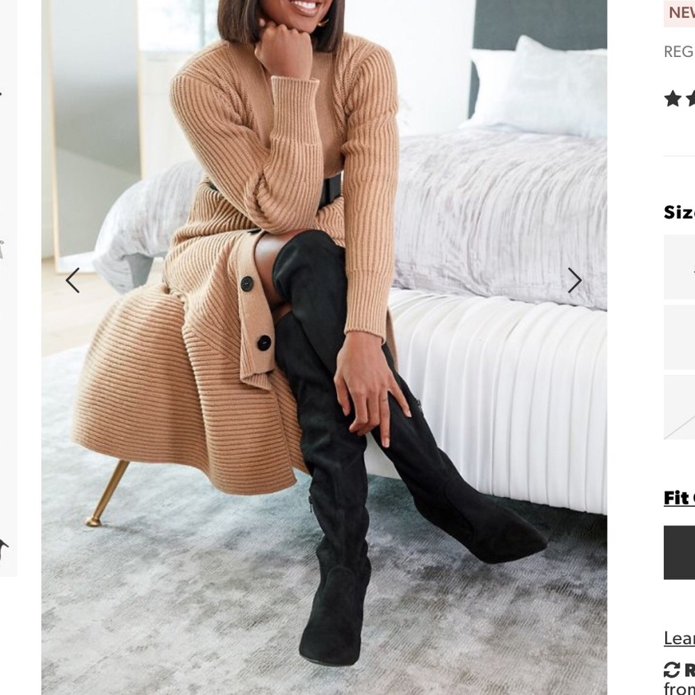 Boots over-the-knee heeled boot